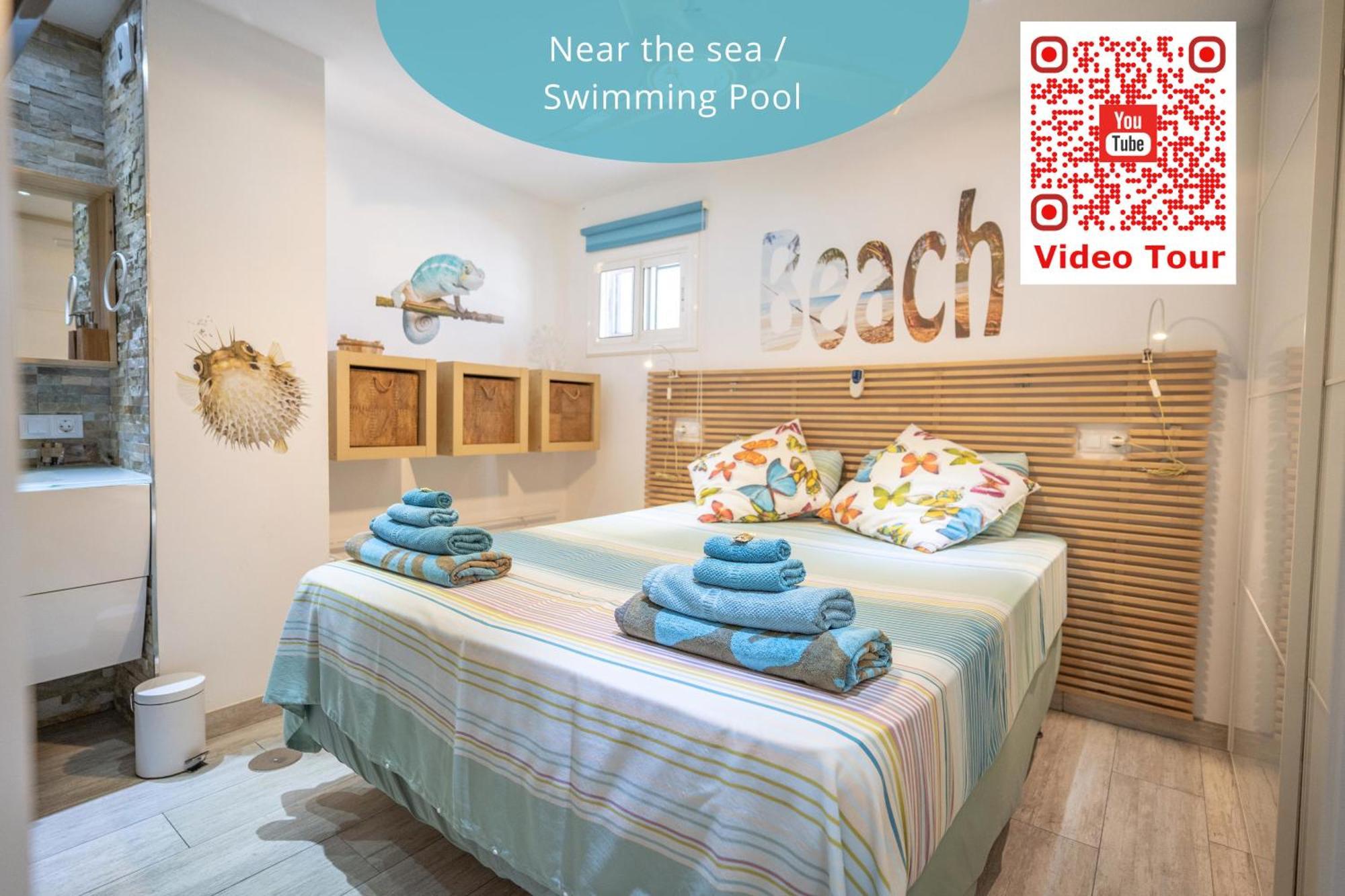 Go2Tenerife Apart'Cala Pool & Beach At 5 Mins Los Cristianos  Exteriér fotografie